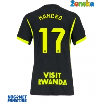 Atletico Madrid David Hancko #17 Gostujuci Dres za Ženska 2026-27 Kratak Rukav